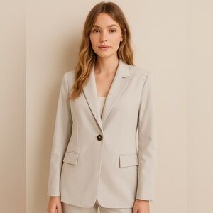 Women's Classic Gray Blazer sz small